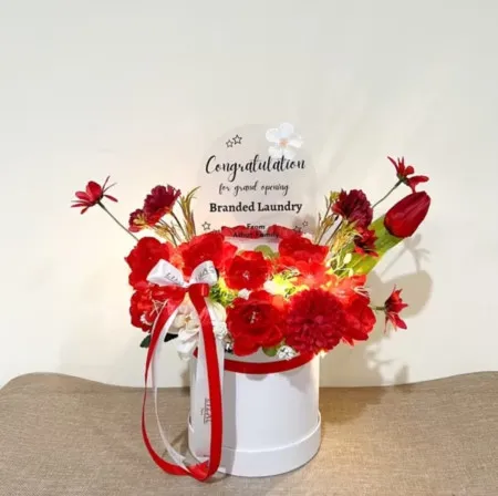 Bloom Box Akrilik Ucapan Grand Opening Banyumanik Semarang